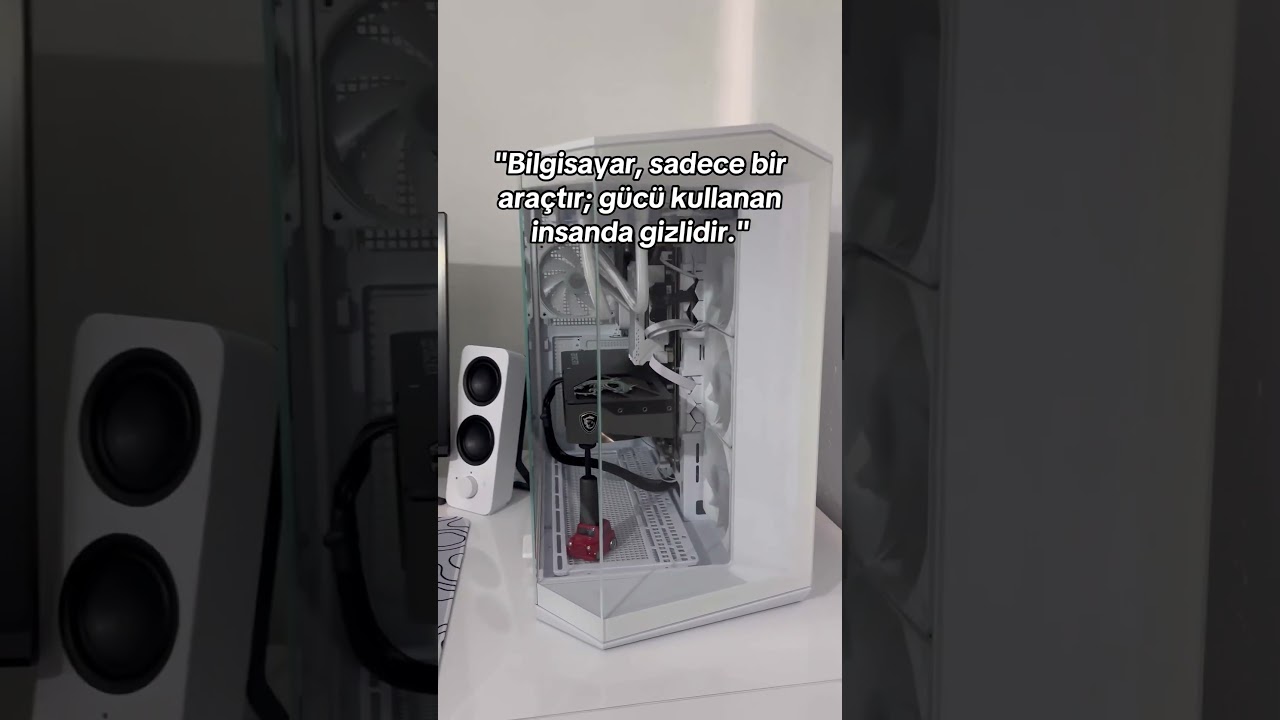 "Bilgisayar, sadece bir araçtır; gücü kullanan insanda gizlidir."
