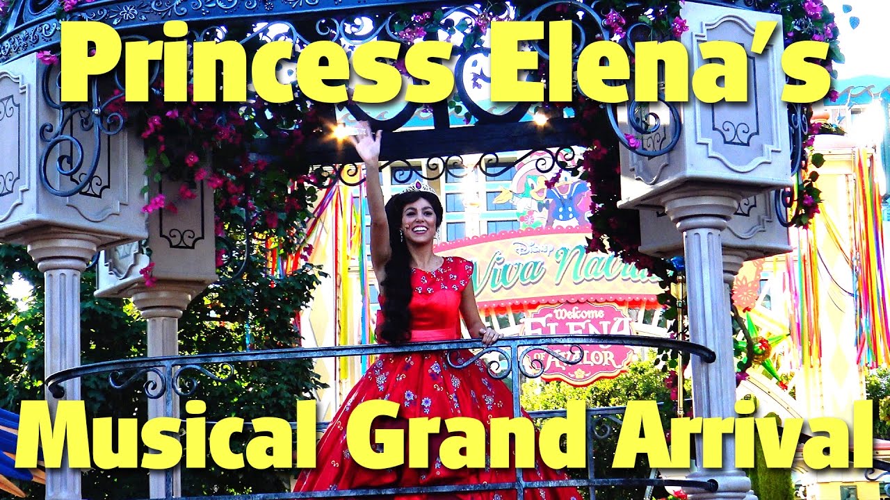 Princess Elena's Musical Grand Arrival | Disney California Adventure