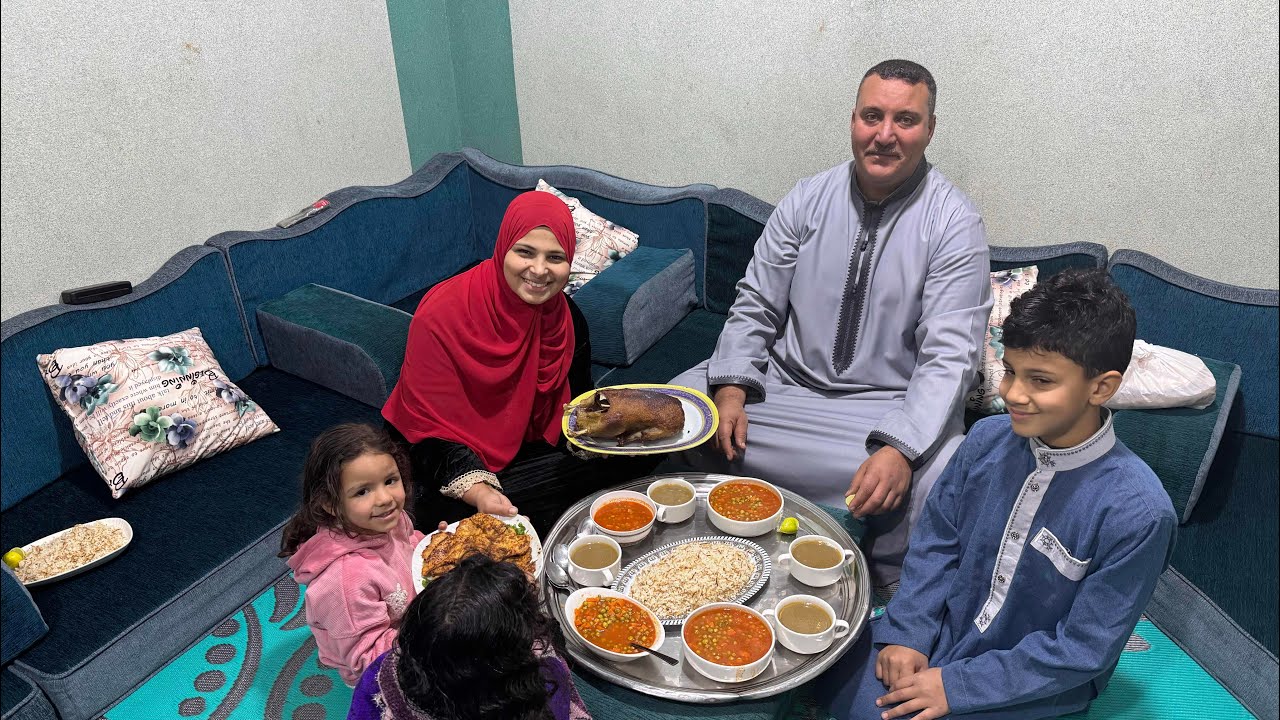 أمي كانت دايما تقول مرضات العيل قليلة يا بخيله 😅امي كلامها حكم 👏جالنا ضيفه علي الغداء شوفو غدنها اي❓
