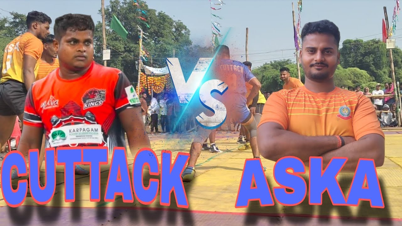 CUTTACK 🆚 ASKA (ALL ODISHA KABADDI TOURNAMENT IN DHINKANAL) #kabaddi #video #viral #trending 