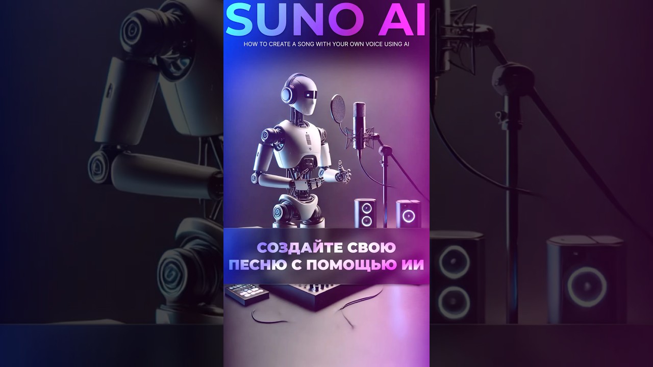 🎤 Как создать песню со своим голосом с помощью SUNO?