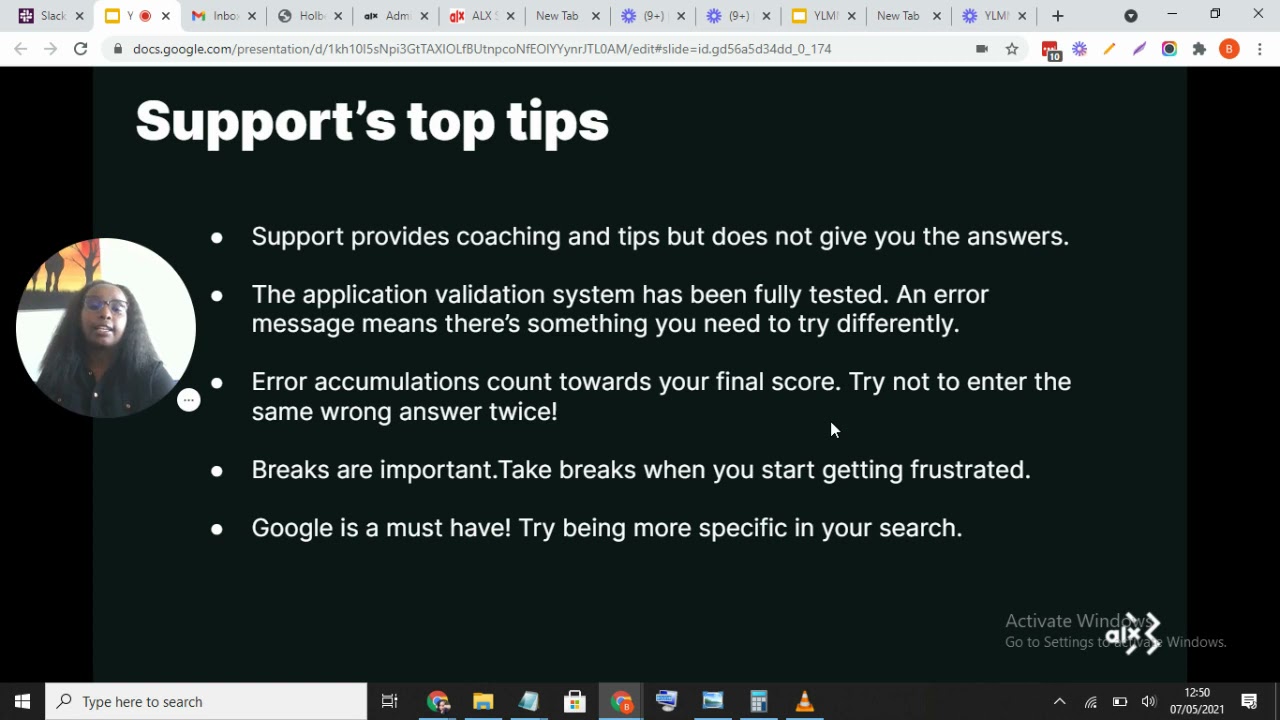 ALX Software Engineering Application_VAN_#supporttips