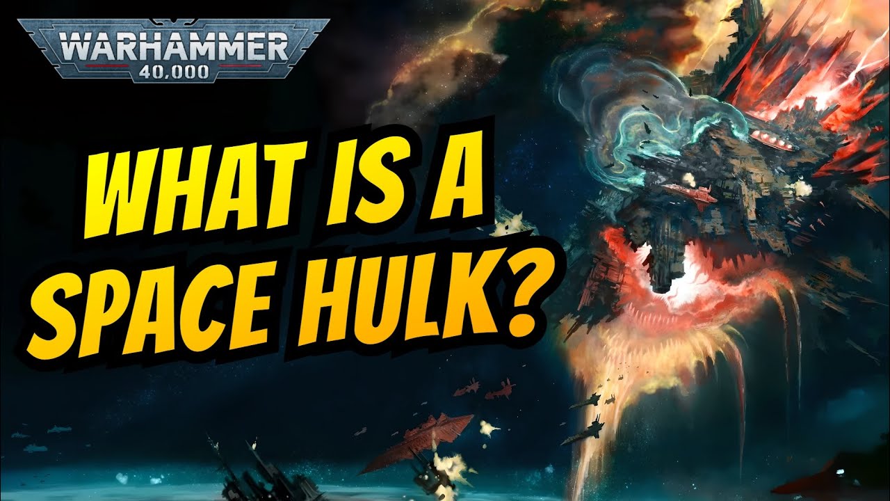 SPACE HULKS and GHOST SHIPS I Warhammer 40k Lore