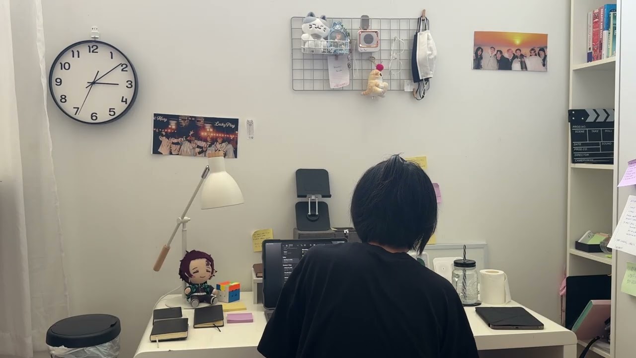 Day 60 | REALISTIC being productive for an HOUR of my day | no BGM