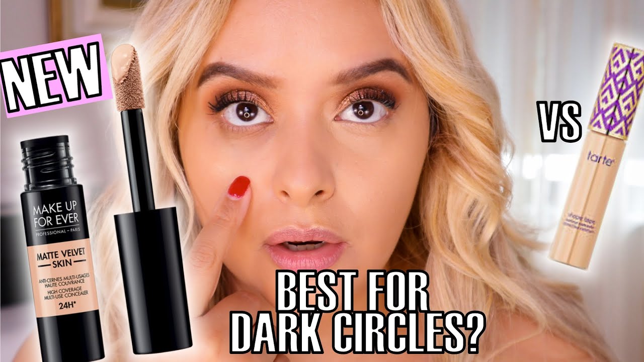 *NEW MAKEUP FOR EVER MATTE VELVET SKIN HIGH COVERAGE CONCEALER 3.3 + WEAR TEST! FOR DARK CIRCLES?