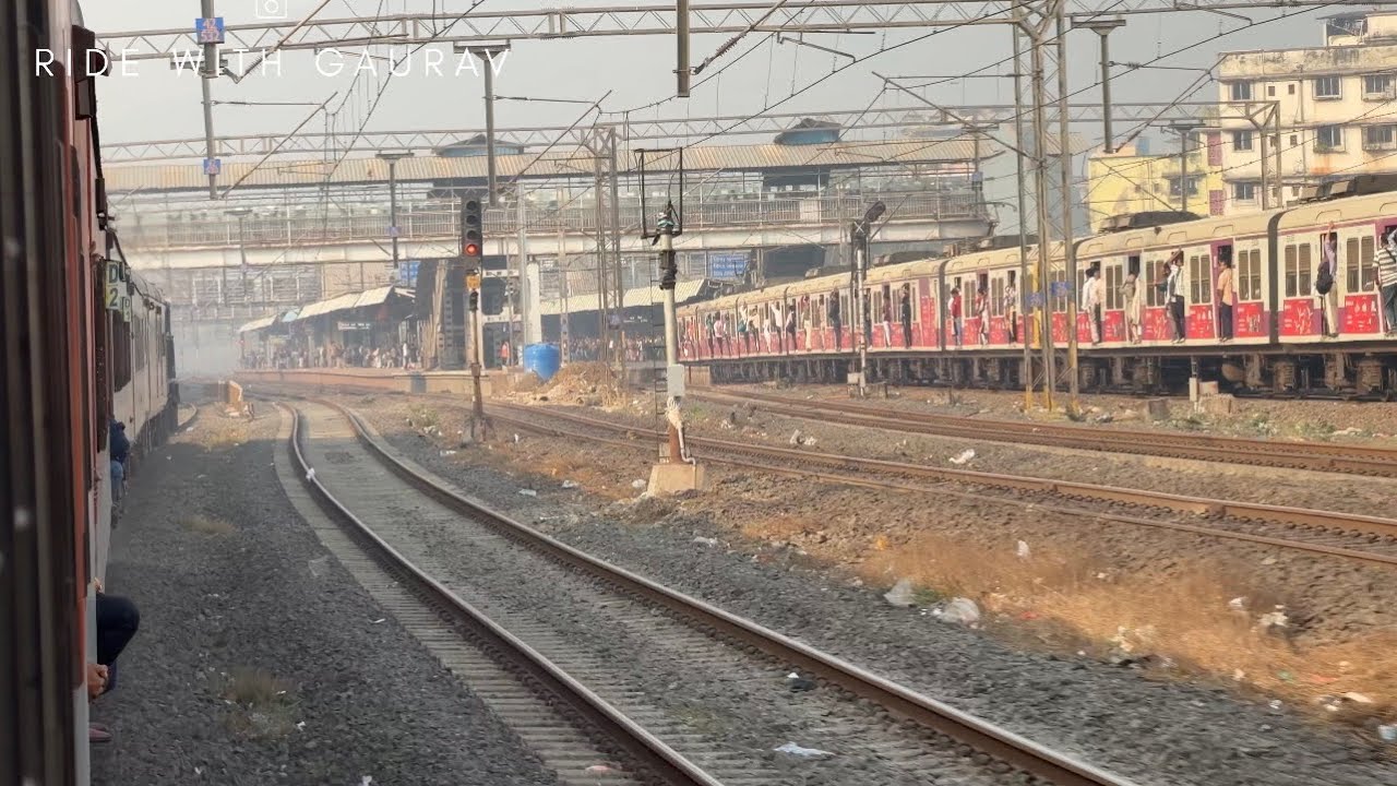 Sinhagad Express Skipping Diva Junction Station | Indian Railways Part 05