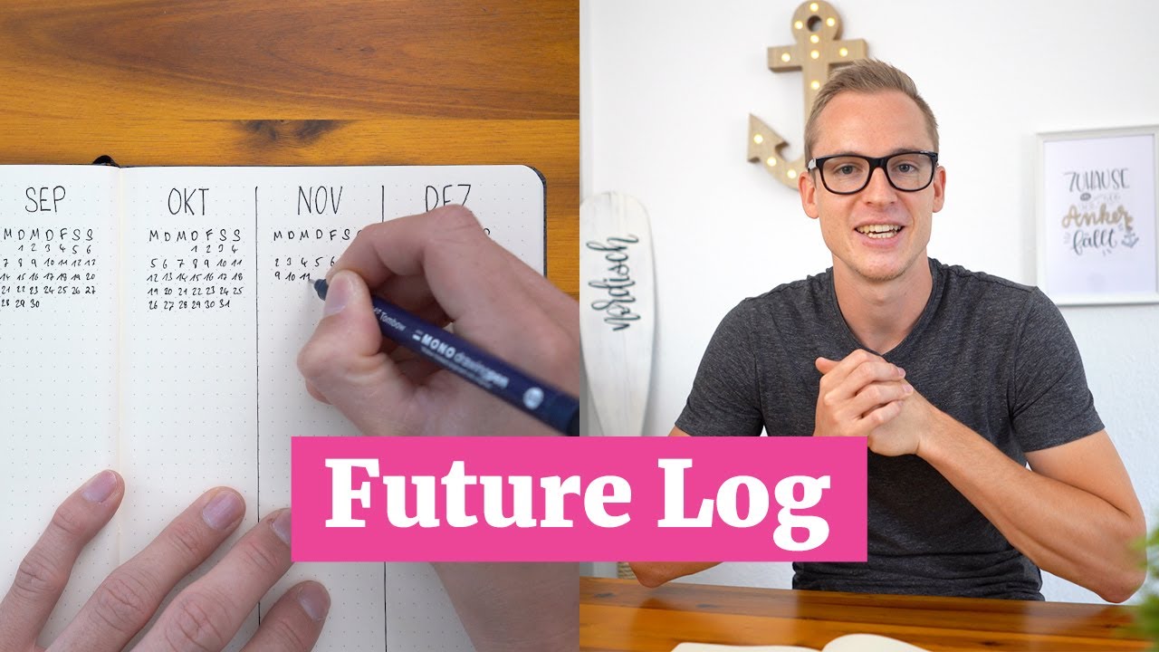 Das FUTURE LOG - Jahresplanung in EUREM Bullet Journal