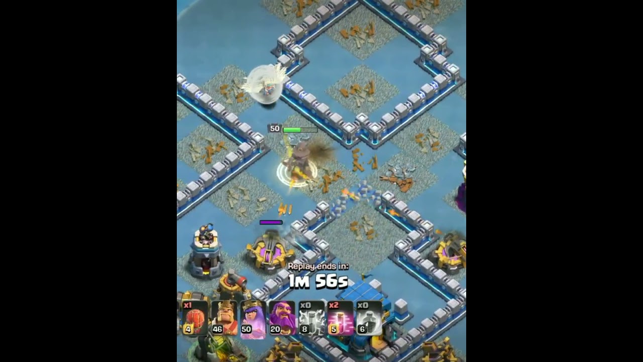 How To Queenwalk in #clashofclans #shorts #shortstrending