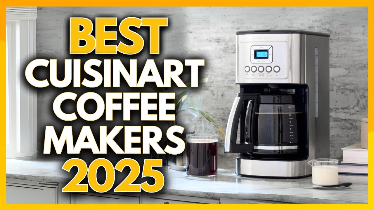 10 лучших кофеварок Cuisinart в 2025 году