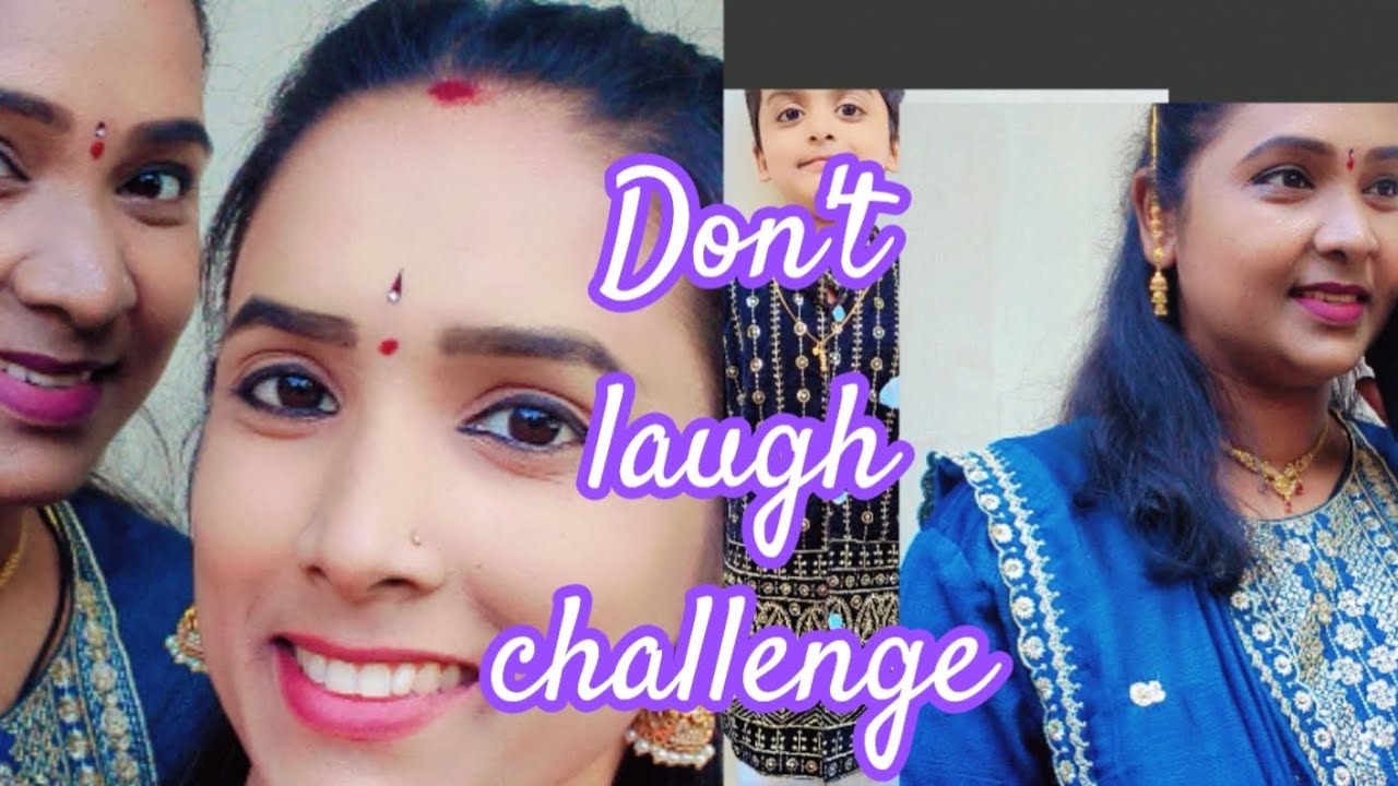 Don't laugh challenge 🤣😂#trendingshorts #challenging video#ramadevi#crazysisters #entertainment 