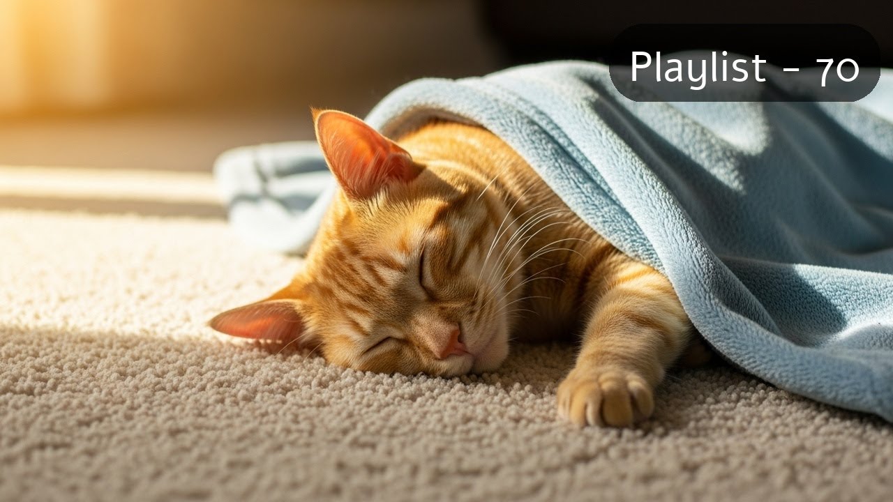 [Track - 70] Piano Music for Deep Rest & Sleeping Cat