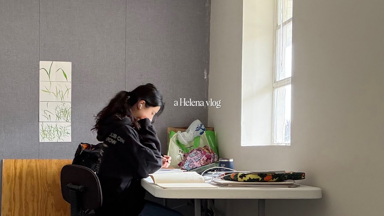 엄마의 본업 되찾기는 계속..｜미국 미대 석사생 브이로그