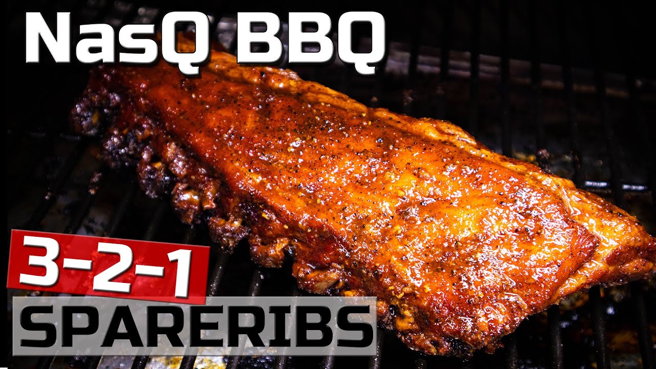 Spareribs op de 3-2-1 methode - Mijn wedstrijd recept! -  NasQ BBQ