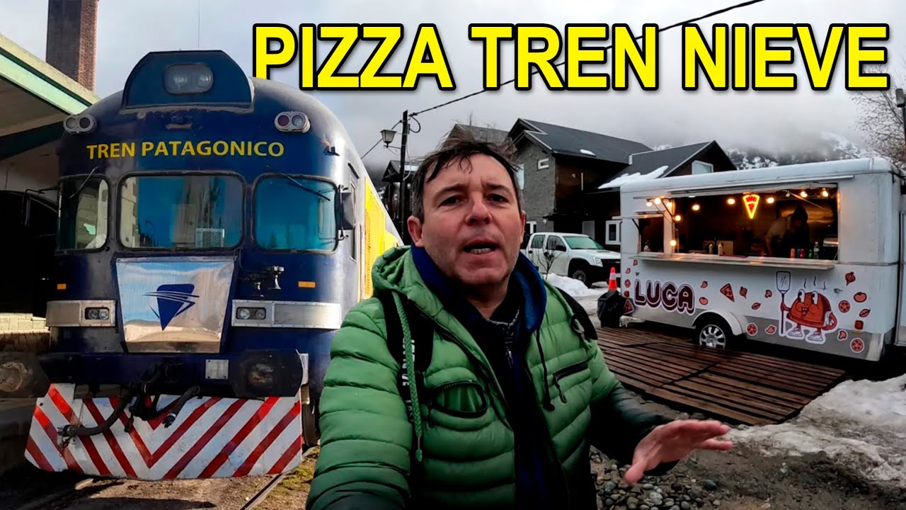COCHE MOTOR TER SERIE 597 TREN PATAGONICO PUENTE RIO ÑIRIHUAU LUCA FOODTRUCK PIZA CASI NAPOLETANA