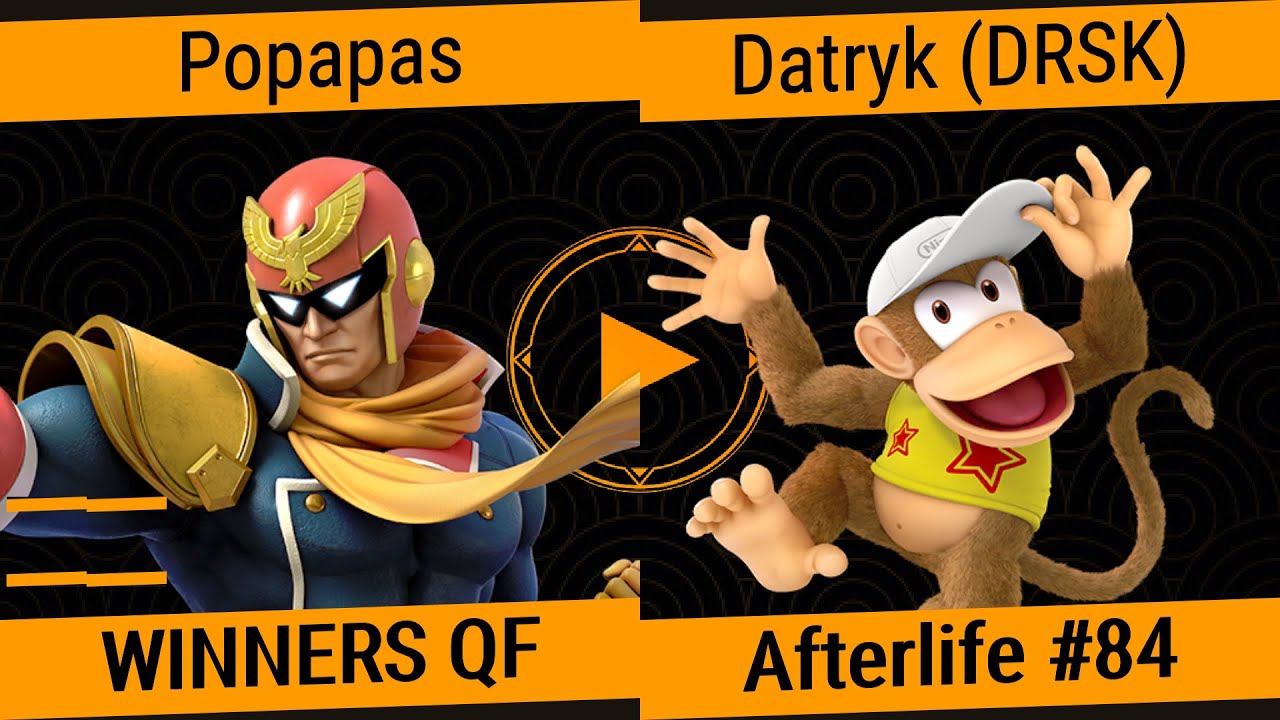 Afterlife #84 - Popapas (Captain Falcon) VS XURRAS | Datryk (DRSK) (Diddy Kong)