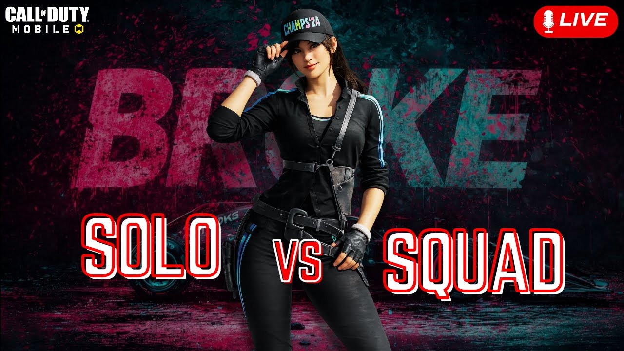 CoDM Br LivE🔥| Solo vs Squad CoDM Br LivE👀