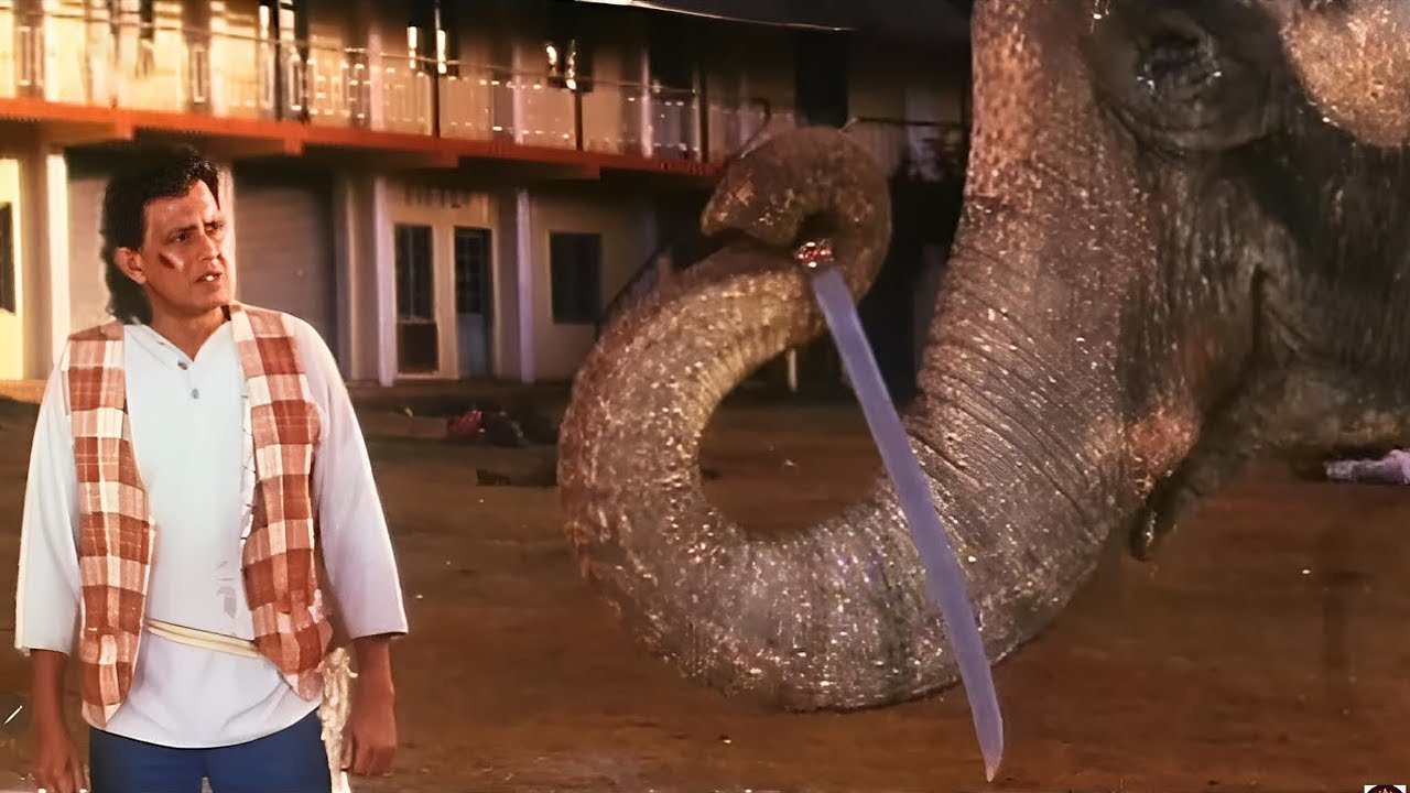 हाथी ने लिया दुश्मन से बदला - मिथुन चक्रवर्थी की देशभक्ति मूवी | Bollywood Mithun Chakraborty Movie