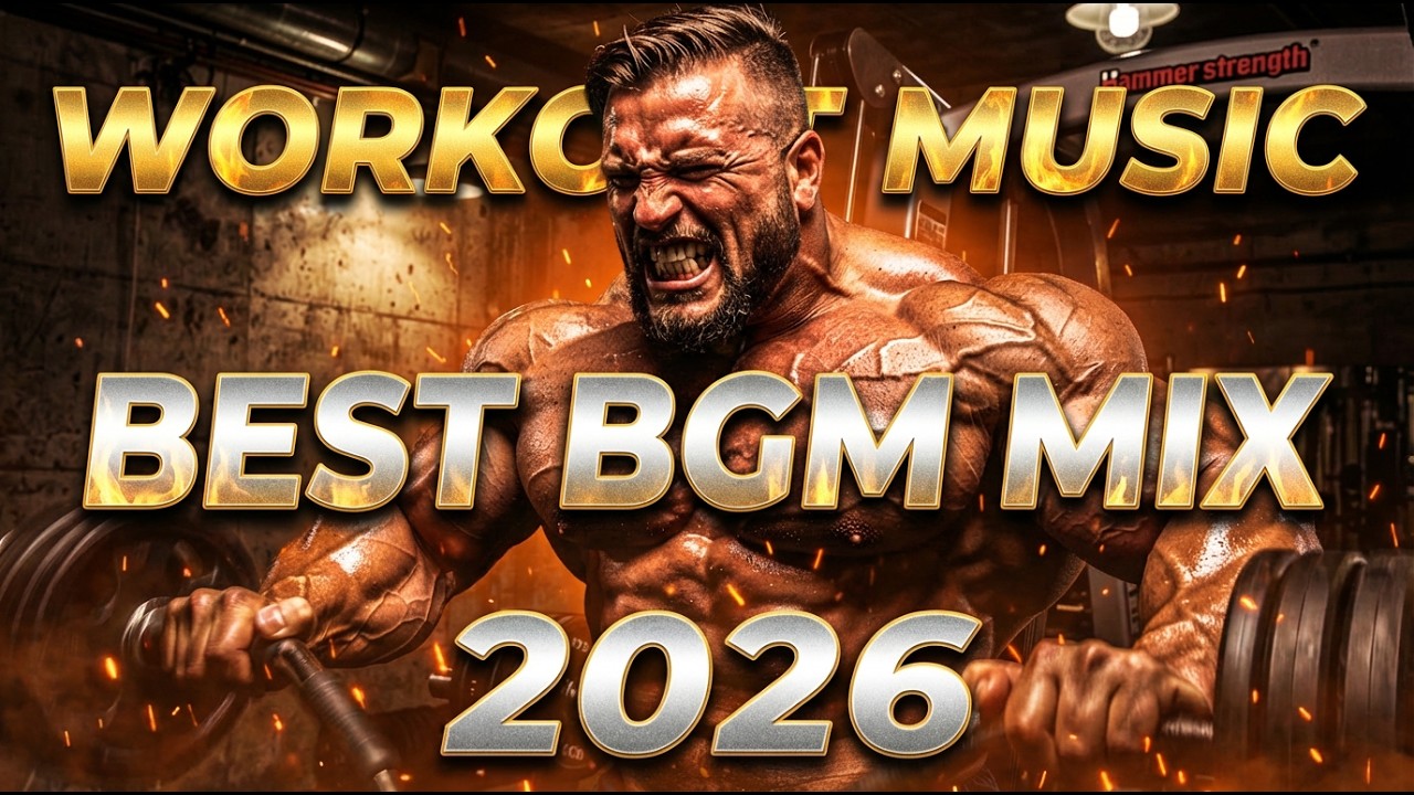 Aggressive Workout Gym Music 2026 🔥 Heavy Hardcore Beats for Extreme Focus