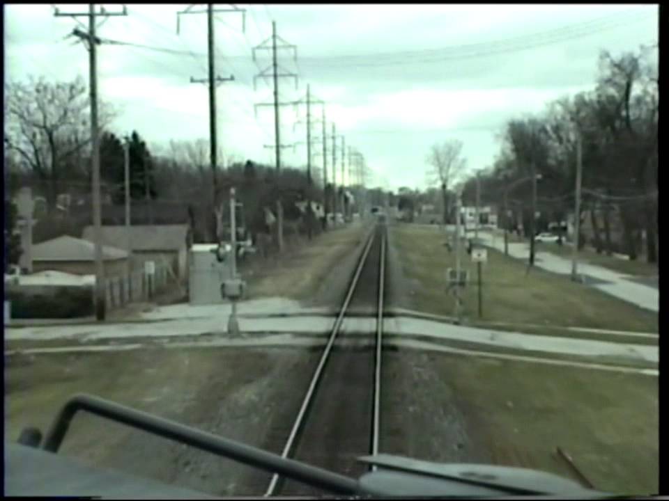 Final days of the Old Wisconsin Central-Cab view from 1999.