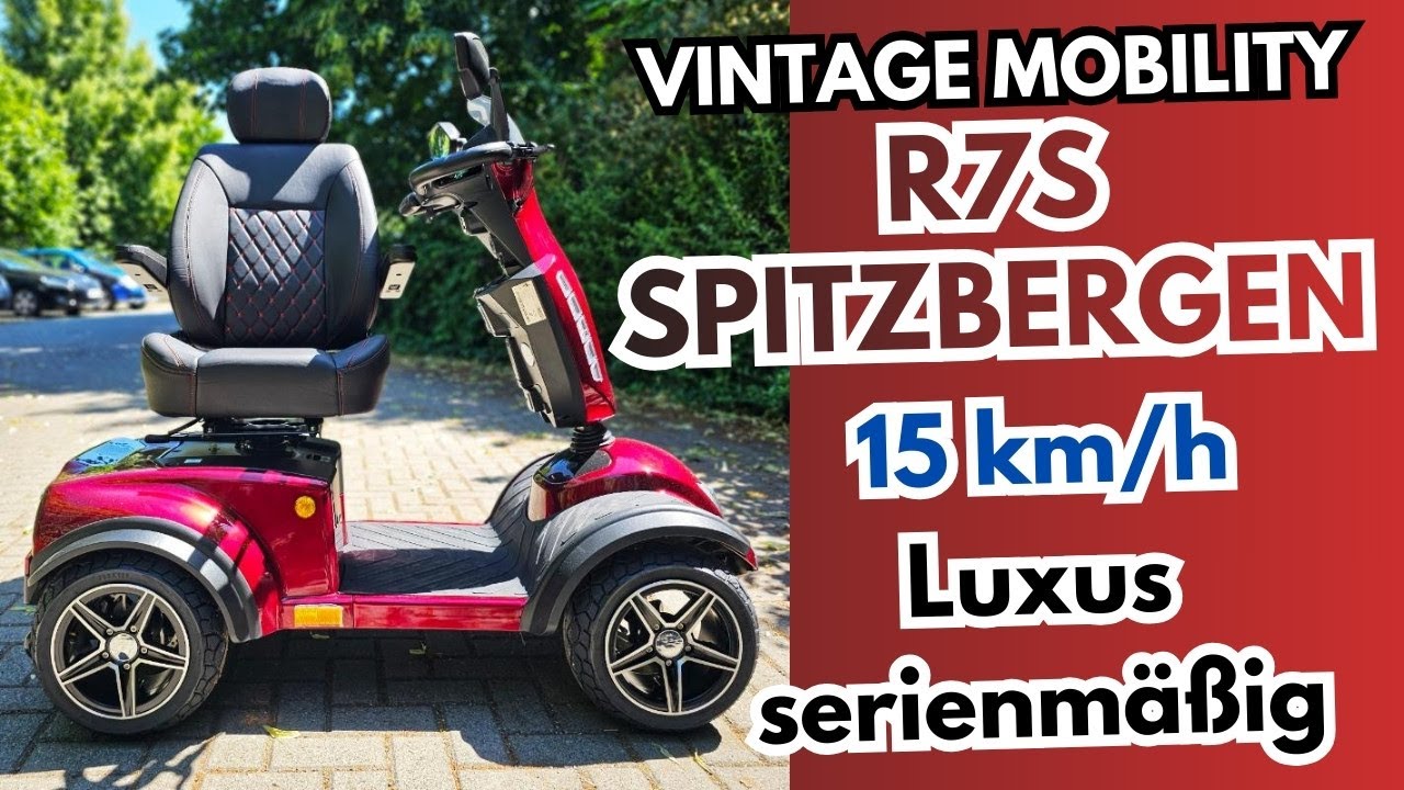 VINTAGE MOBILITY R7S Spitzbergen (15 km/h) – Luxus serienmäßig