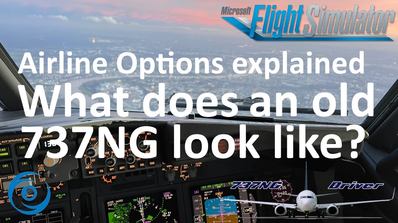 PMDG 737 Options: What an early 737NG would look like