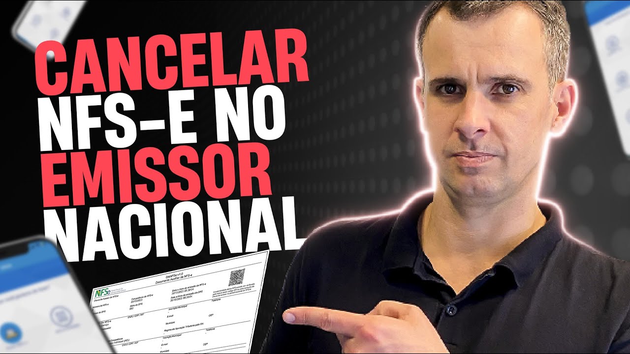 Erro na NFS-e do MEI, e AGORA? APRENDA como CANCELAR sua Nota Fiscal de Servi&ccedil;o no PORTAL NACIONAL