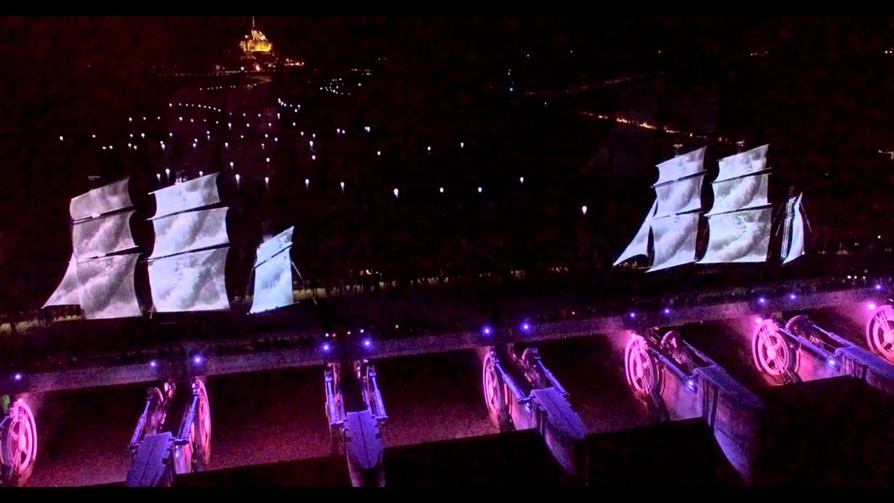 Le spectacle inaugural des chantiers du Mont-Saint-Michel 16 octobre 2015 en images
