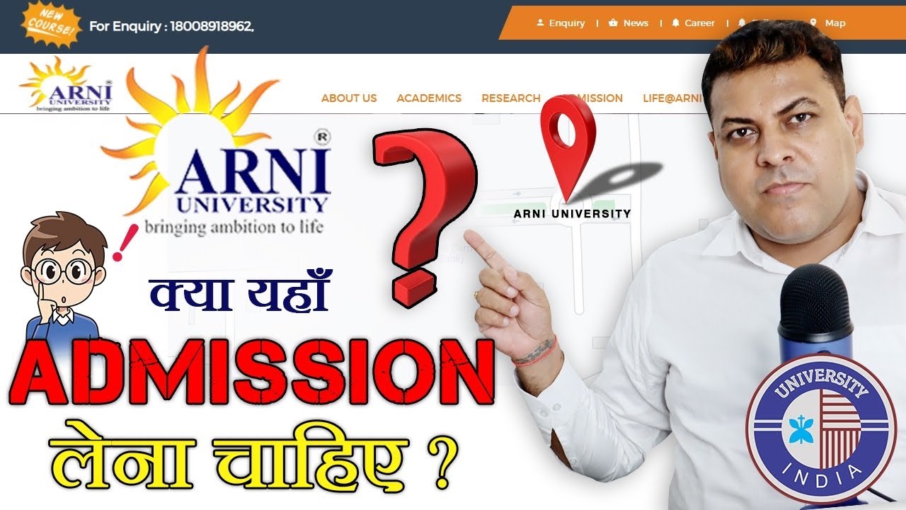 ARNI UNIVERSITY || ARNI UNIVERSITY HIMACHAL || WHY ARNI UNIVERSITY? Arni University & Approvals