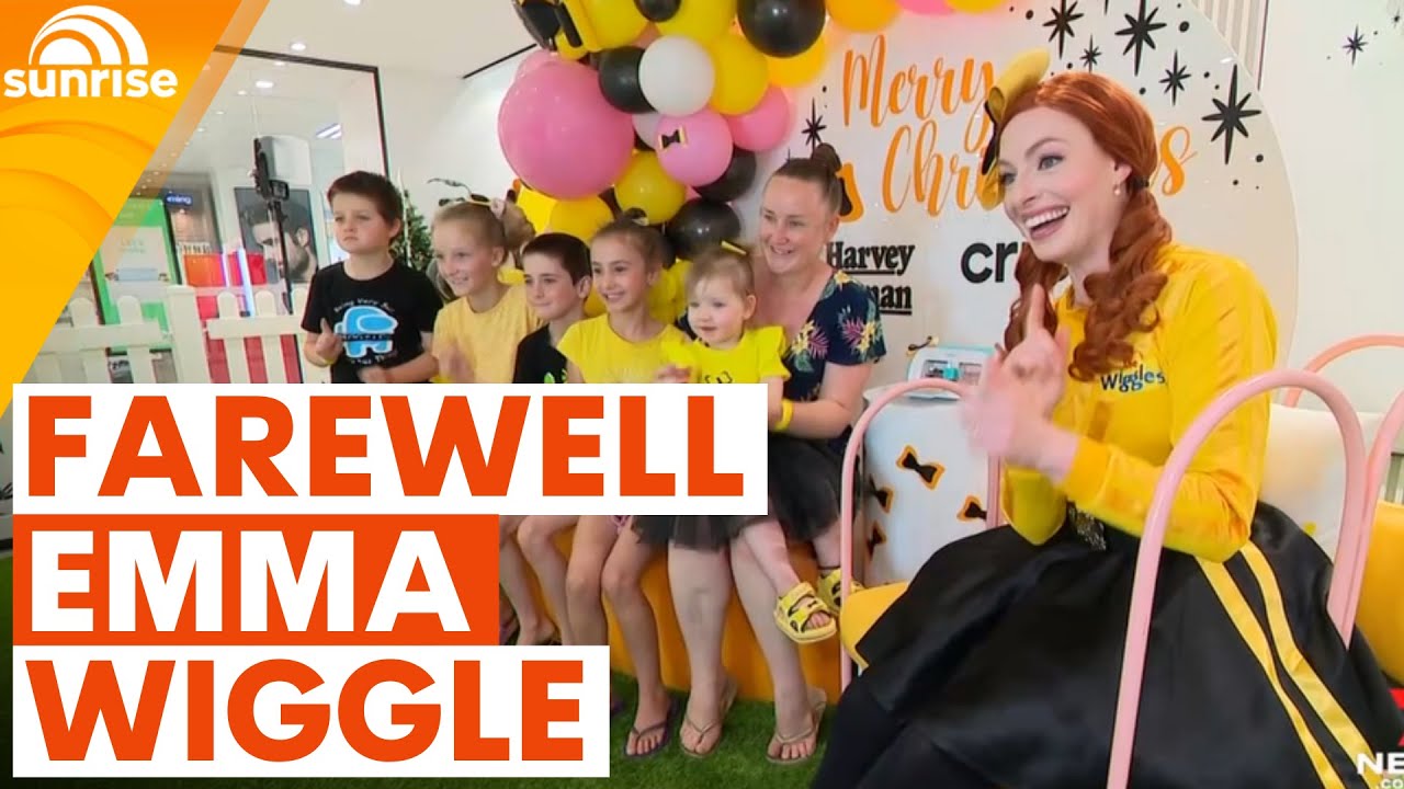 Yellow Wiggle Emma Watkins hangs up her famous yellow bow for the last time | Sunrise