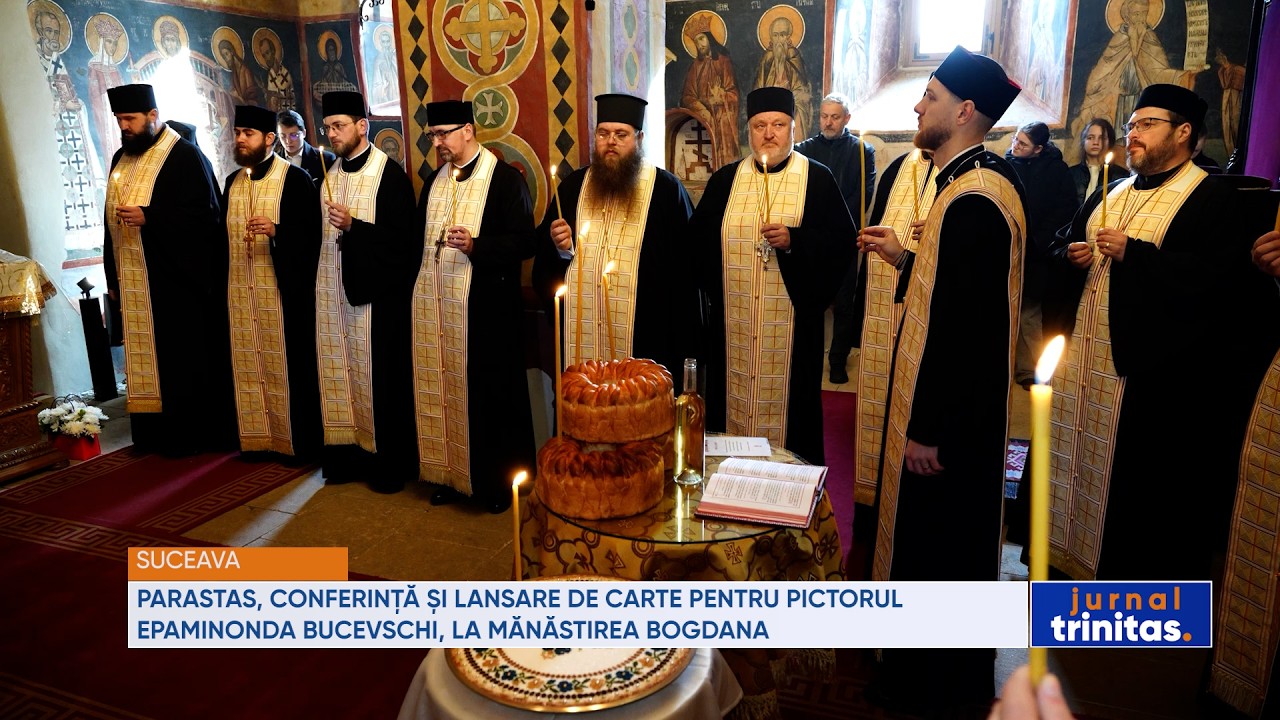 Parastas, conferință și lansare de carte pentru Epaminonda Bucevschi, la Mănăstirea Bogdana