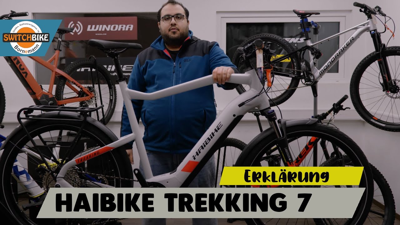 Haibike Trekking 7 2022er😱😍 E-Trekking Yamaha PW-ST 70Nm 630Wh | Switchbike Bornemann