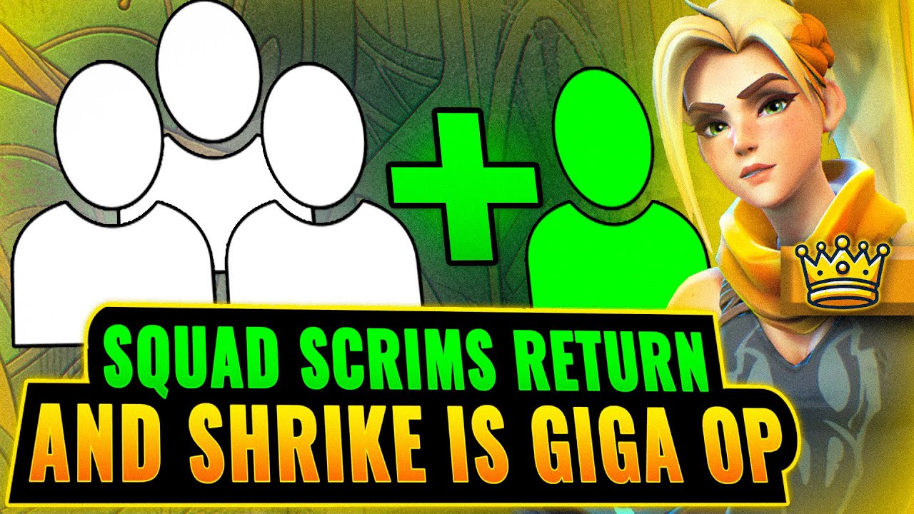 SUPERVIVE Squad Scrims: Getting away with playing Shrike in the OLD Format