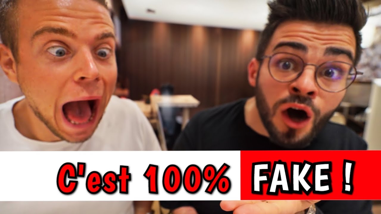 ALAN FOODCHALLENGE - TOUT EST FAKE