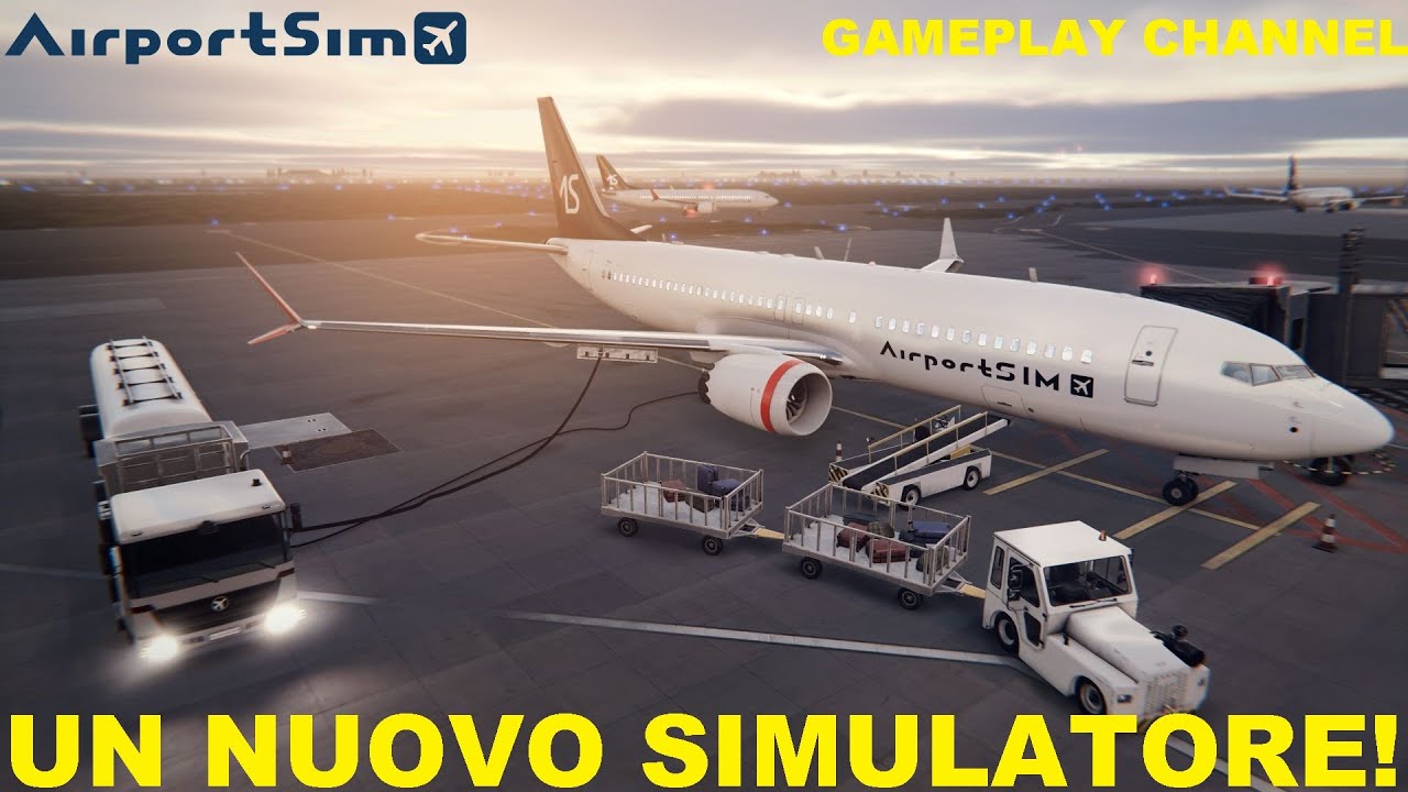 UN NUOVO SIMULATORE! | AirportSim | Full HD ITA