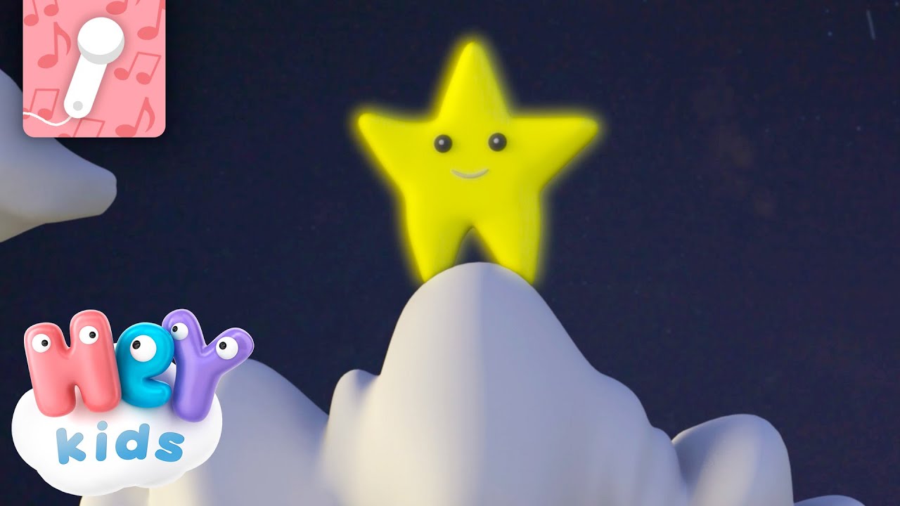 Stella stellina 🎤 KARAOKE | Canzoni per Bambini | HeyKids Italiano