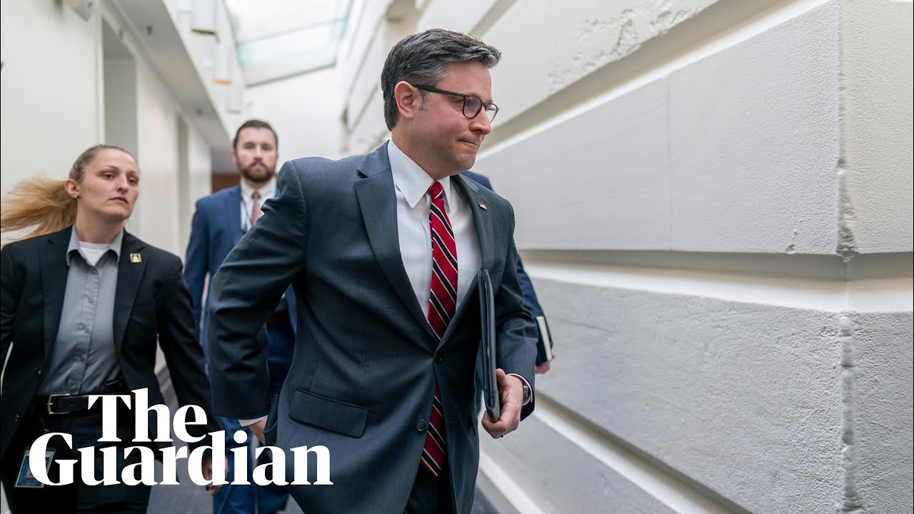 Republican House speaker Mike Johnson delivers press conference – watch live