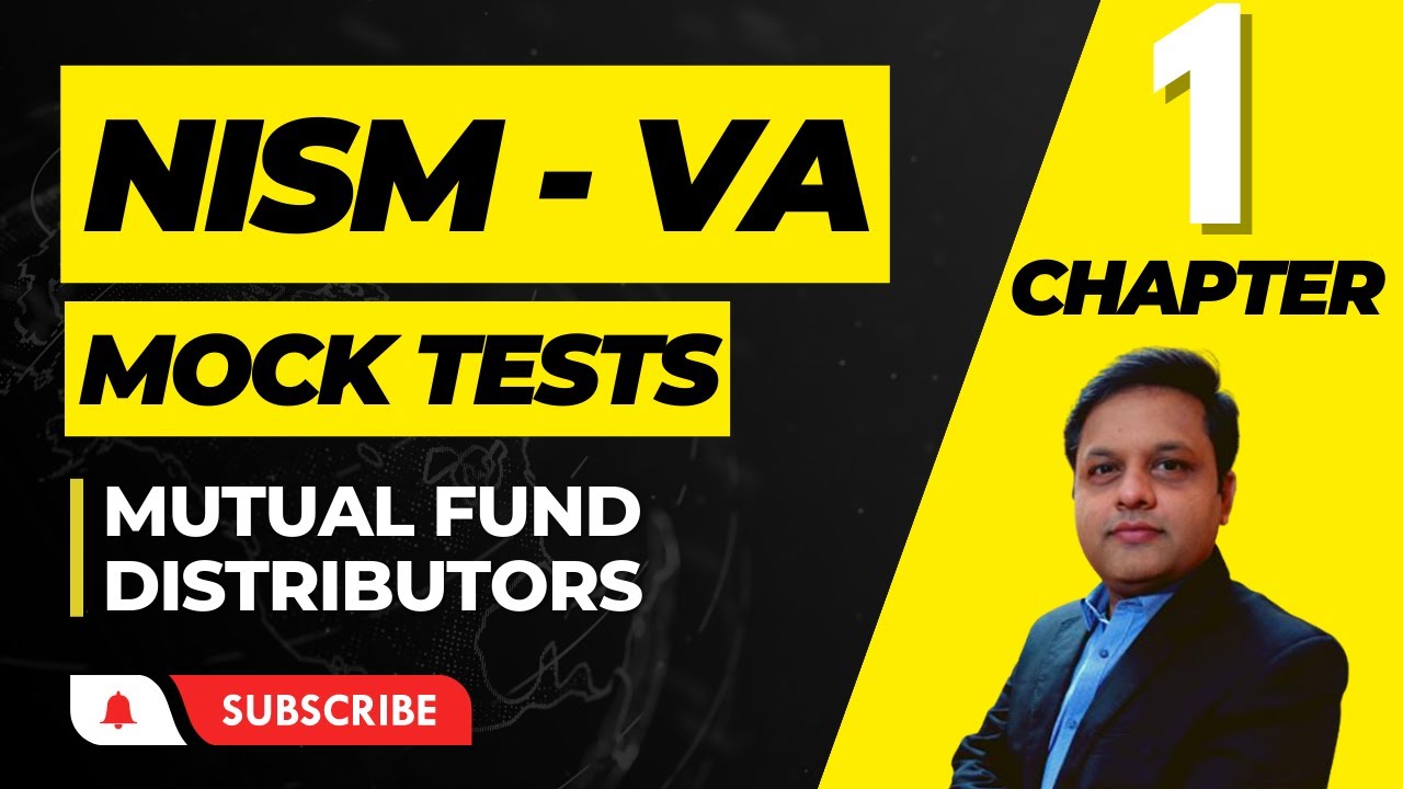 NISM Series VA - Mutual Funds | CHAPTER 1 | Mock Questions (2023)