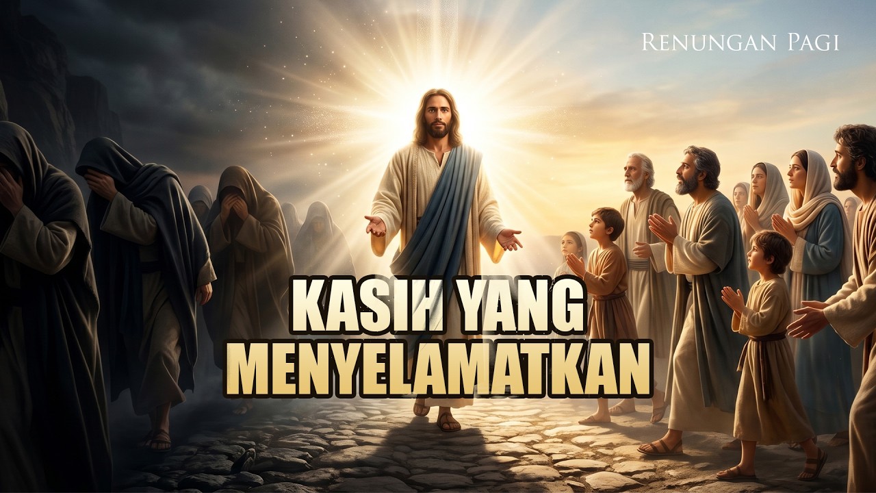 RENUNGAN PAGI - KASIH YANG MENYELAMATKAN - YOHANES 3 : 16 - 21