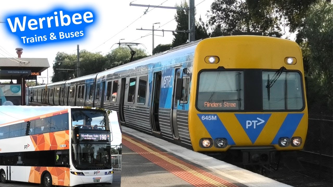 Trains & Buses at Werribee - Melbourne Transport