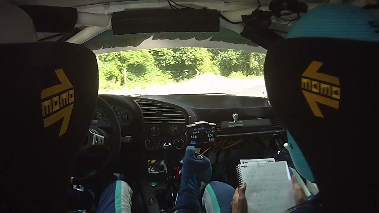 Rallye Mittelrhein 2024 WP2 Stefan Schultes / Linus Noll BMW E36 M3