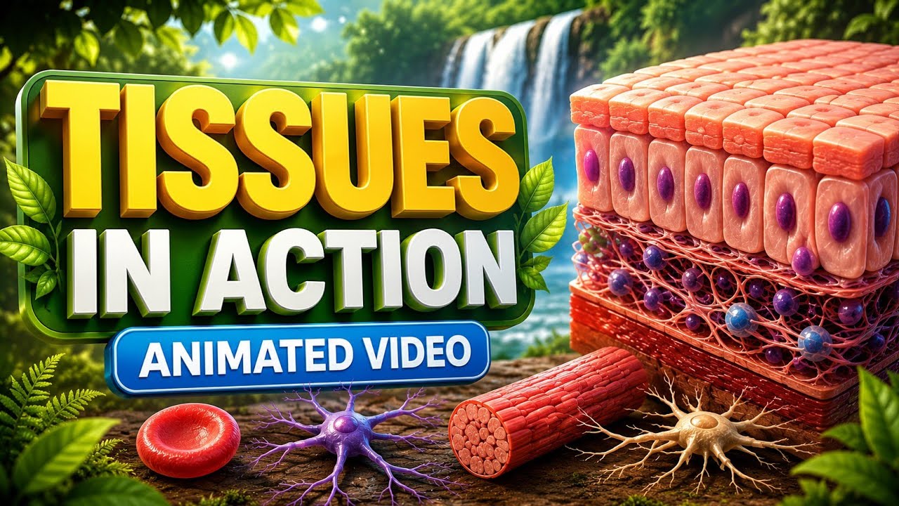Tissues in Action Class 9 | Animated Video | NCERT Exploration Chapter 3