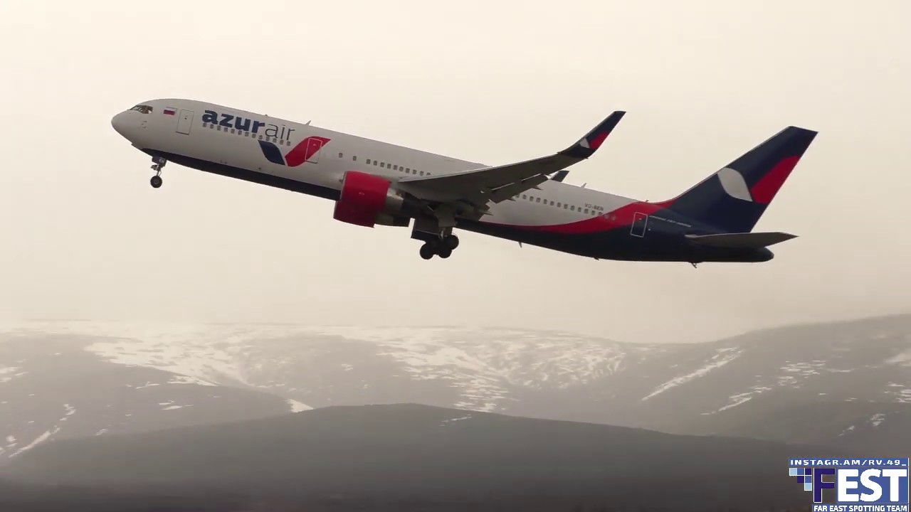 Аэропорт Магадан/Rossiya/Azur/SPOTTING