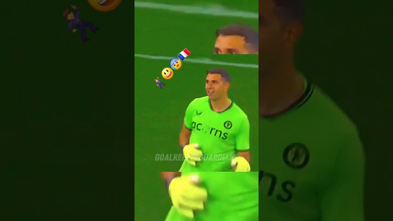 Emiliano Mart&iacute;nez dance again 🕺 in Lille/France 🇫🇷 #football #goalkeeper #astonvilla #dance #shorts