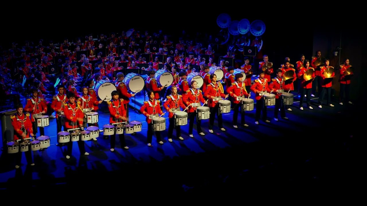 Burlington Teen Tour Band Drum Feature 2025