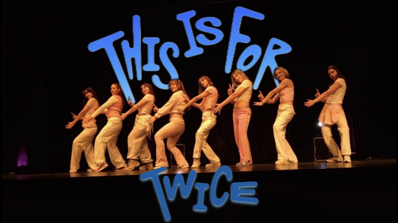 TWICE (트와이스) 'This Is For' Dance performance at Residence plesni studio in Zagreb, Croatia