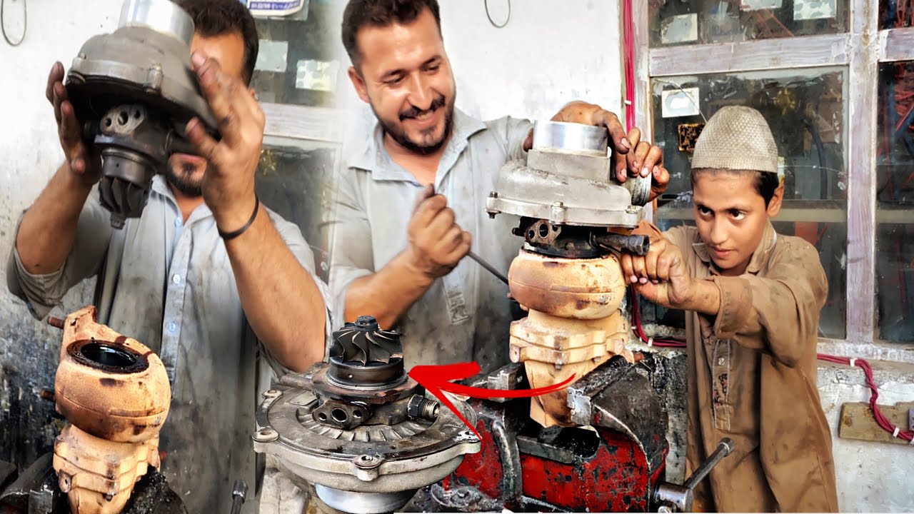 Repaired a lost turbo |  how to fix a turbo | Amazing thing Technology #1