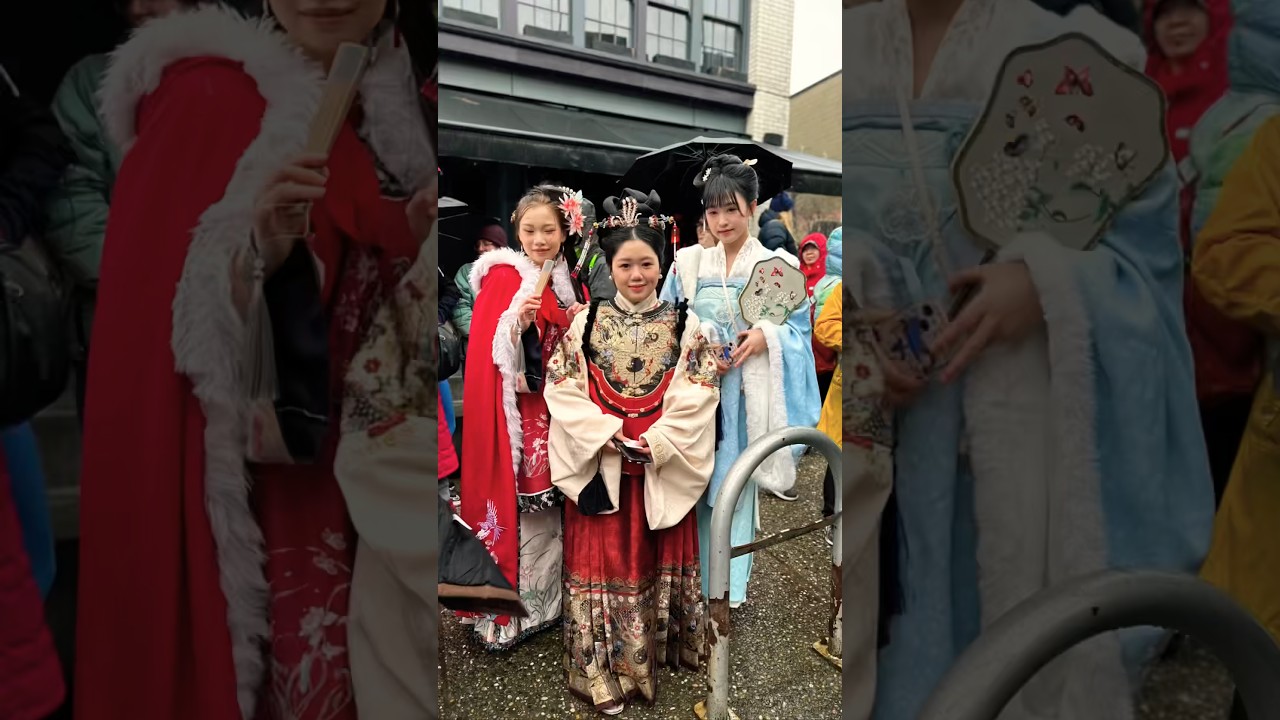 Happy Lunar Year #trending #britishcolumbia #canadian #chinatown #lunaryear #music #song #dance