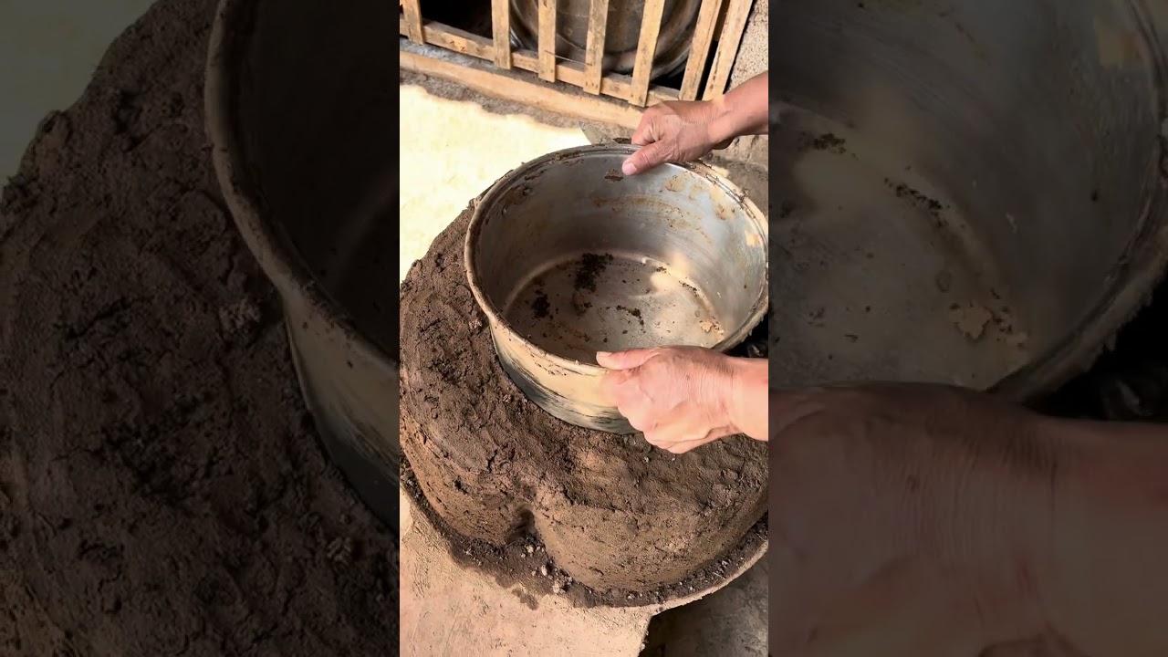 Cómo hacer un fogón de tierra🪵🤎