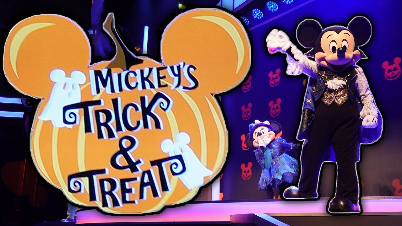 Disneyland Halloween Show with Mickey | Mickey's Trick & Treat at Oogie Boogie Bash 2022