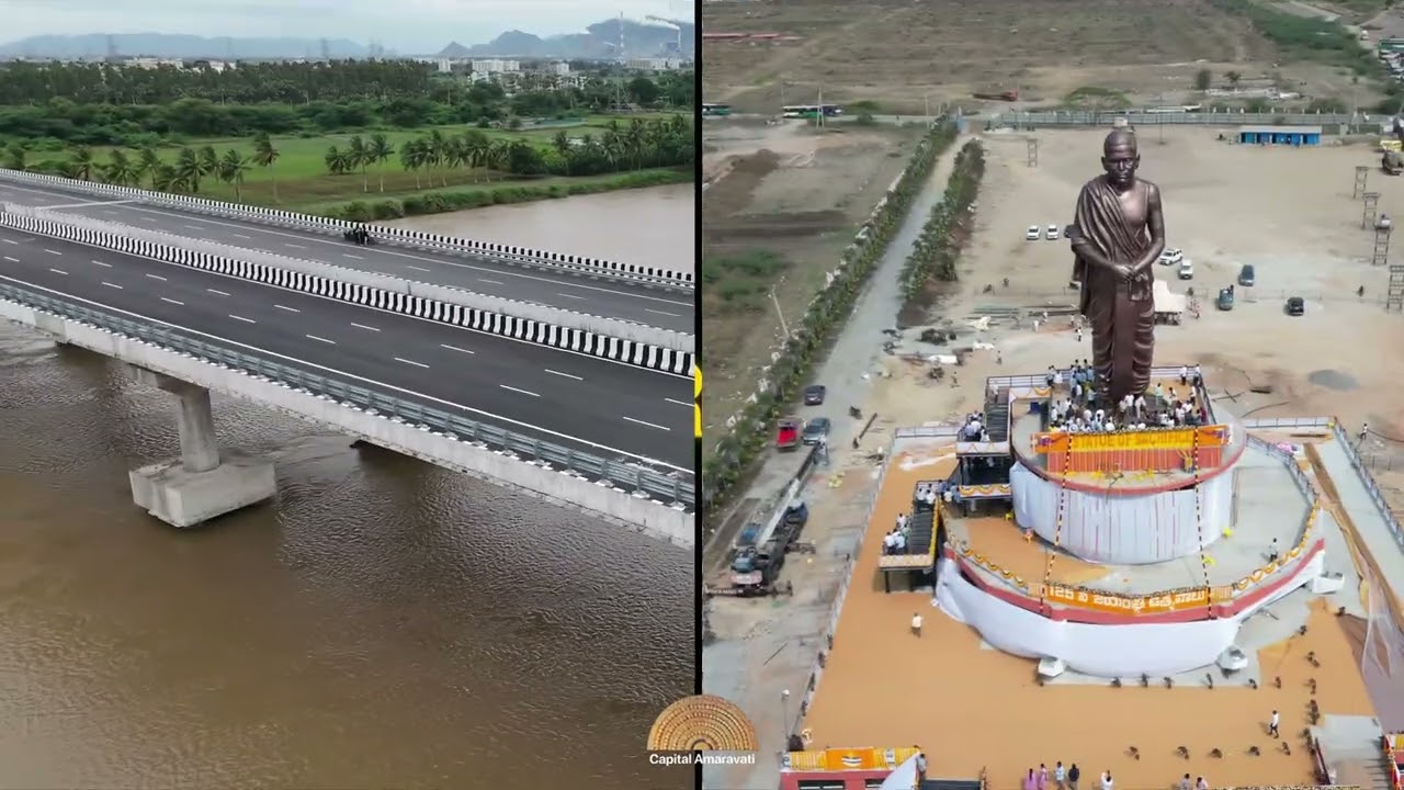 The Changing Landscape of Amaravati | Amaravati Unstoppable || Capital Amaravati